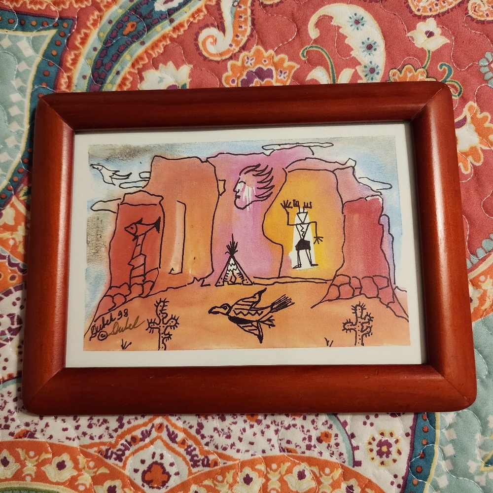 '98 Vintage Signed Art Print